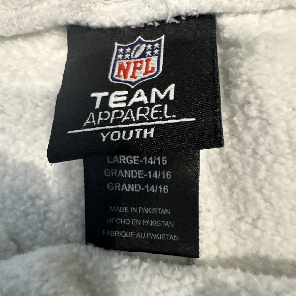 NFL Team Apparel Youth Pants Dallas Cowboys Size L 14-16 Track Sweatpants
